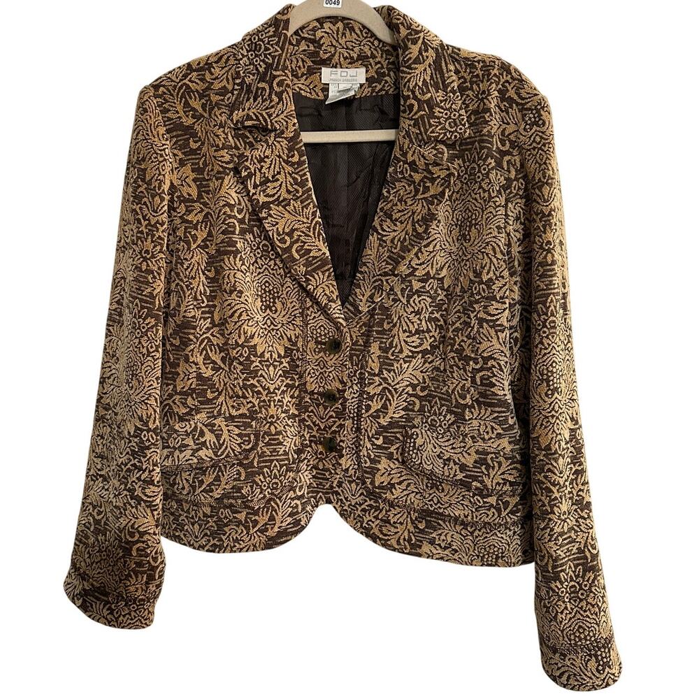 FDJ French Dressing Vintage Tapestry Jacket - Size 18 - fits like L/XL